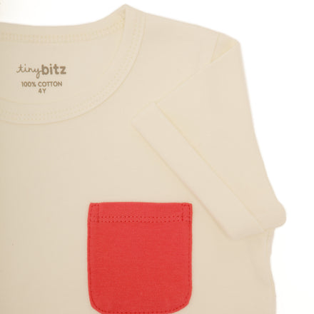Contrast Tee